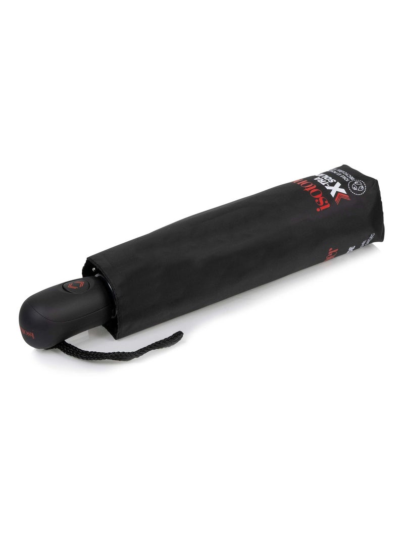 Parapluie x-tra solide, ultra déperlant, ouverture/fermeture automatique Noir - Kiabi