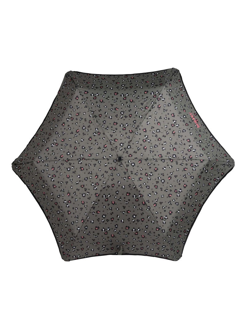 Parapluie xtra solide antiretournement, 23cm, déperlant, ouverture/fermeture femme isotoner Noir Kaki Blanc - Kiabi