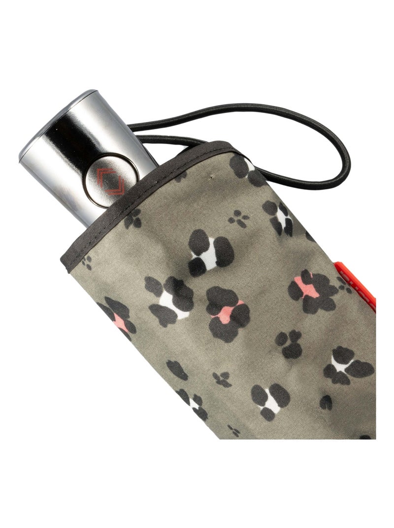 Parapluie xtra solide antiretournement, 23cm, déperlant, ouverture/fermeture femme isotoner Noir Kaki Blanc - Kiabi