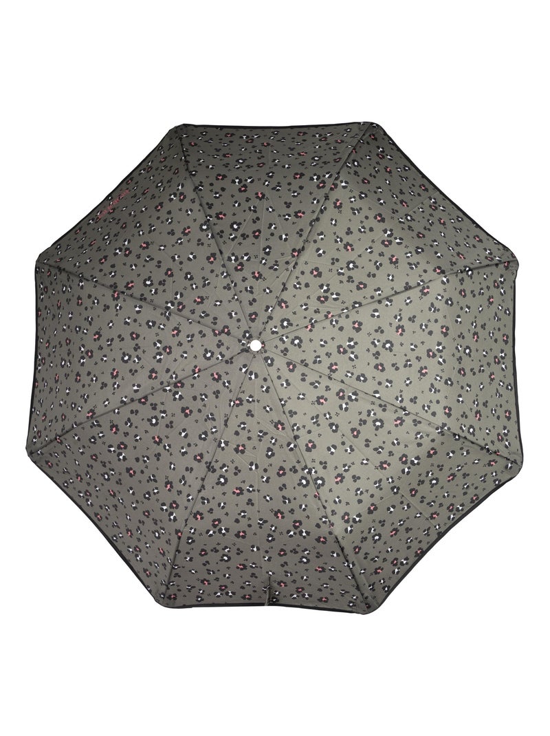 Parapluie xtra solide antiretournement, 28cm, déperlant, ouverture/fermeture femme isotoner Noir Kaki Blanc - Kiabi