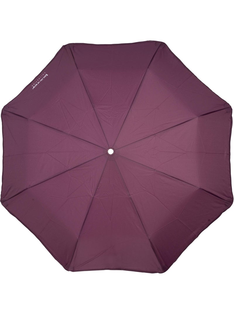 Parapluie xtra solide antiretournement, 28cm, déperlant, ouverture/fermeture femme isotoner Prune - Kiabi