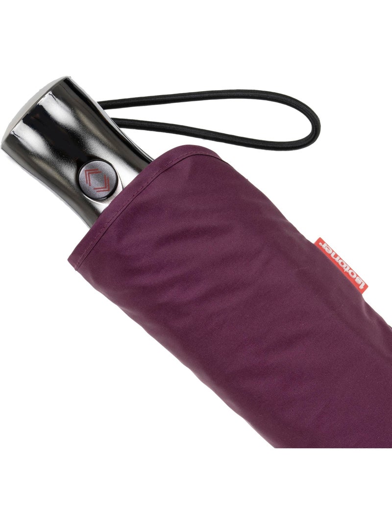 Parapluie xtra solide antiretournement, 28cm, déperlant, ouverture/fermeture femme isotoner Prune - Kiabi