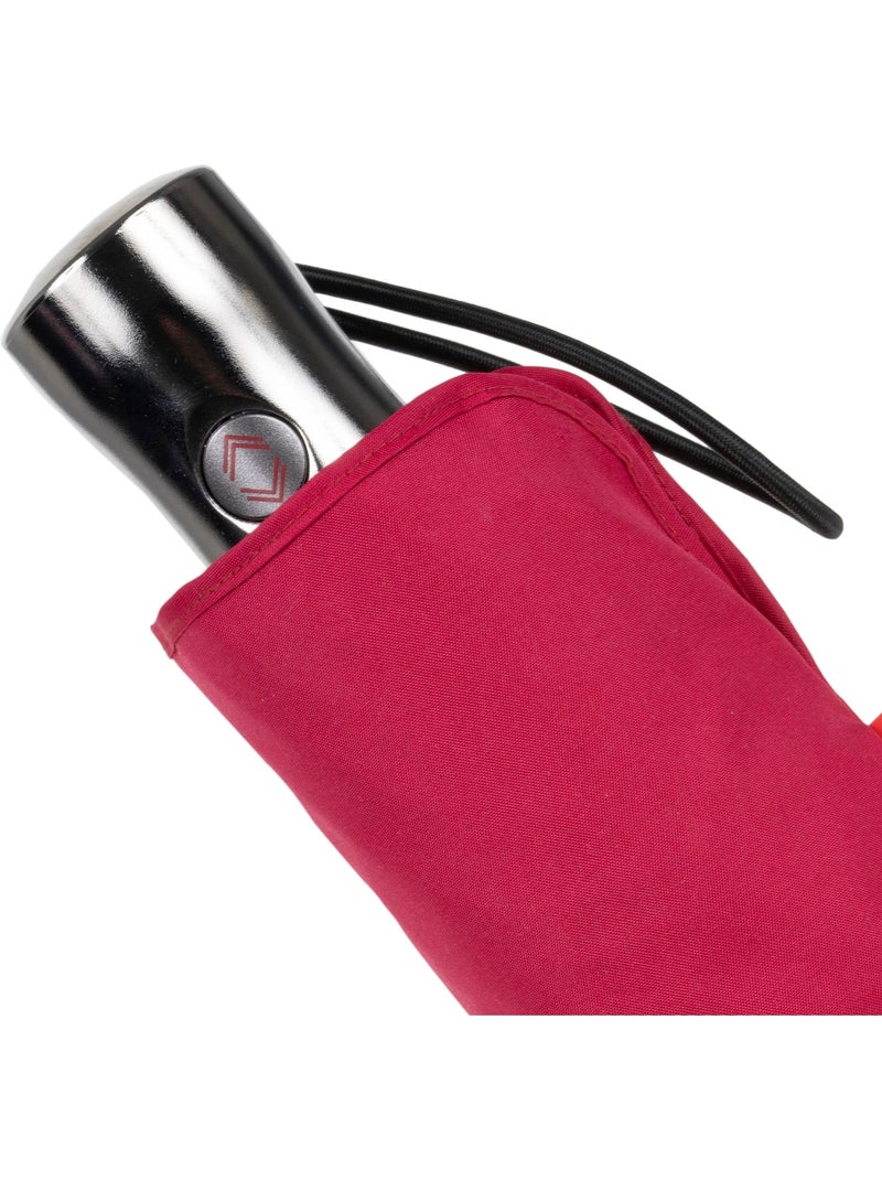 Parapluie xtra solide antiretournement, 28cm, déperlant, ouverture/fermeture femme isotoner Rose framboise - Kiabi