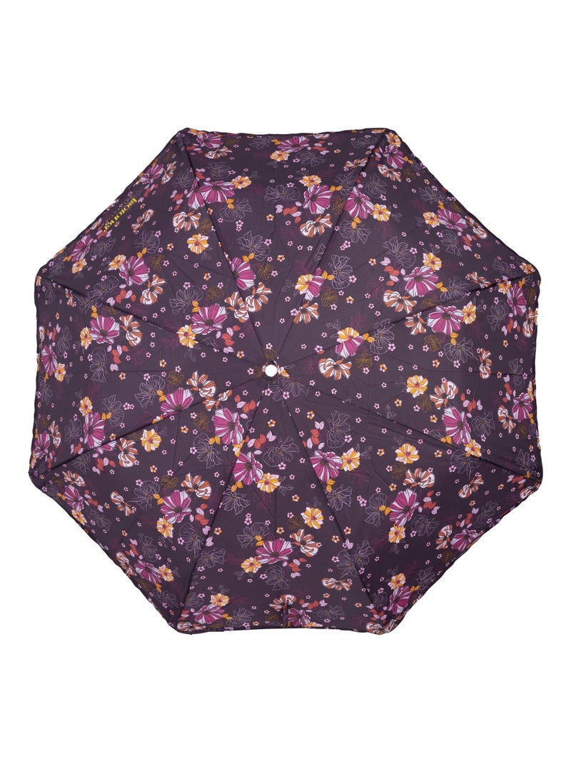 Parapluie xtra solide antiretournement, 28cm, déperlant, ouverture/fermeture femme isotoner Violet aubergine - Kiabi