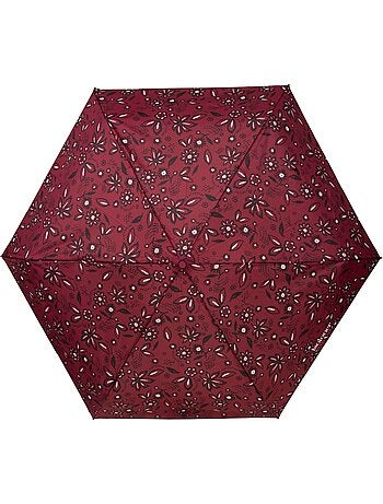 Parapluie xtra solide antiretournement, compact et léger 17,5cm, déperlant femme isotoner