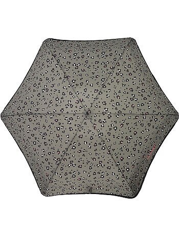 Parapluie xtra solide antiretournement, compact et léger 17,5cm, déperlant femme isotoner