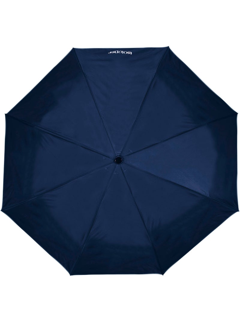 Parapluie xtra solide, déperlant, ouverture/fermeture automatique homme isotoner Bleu marine - Kiabi