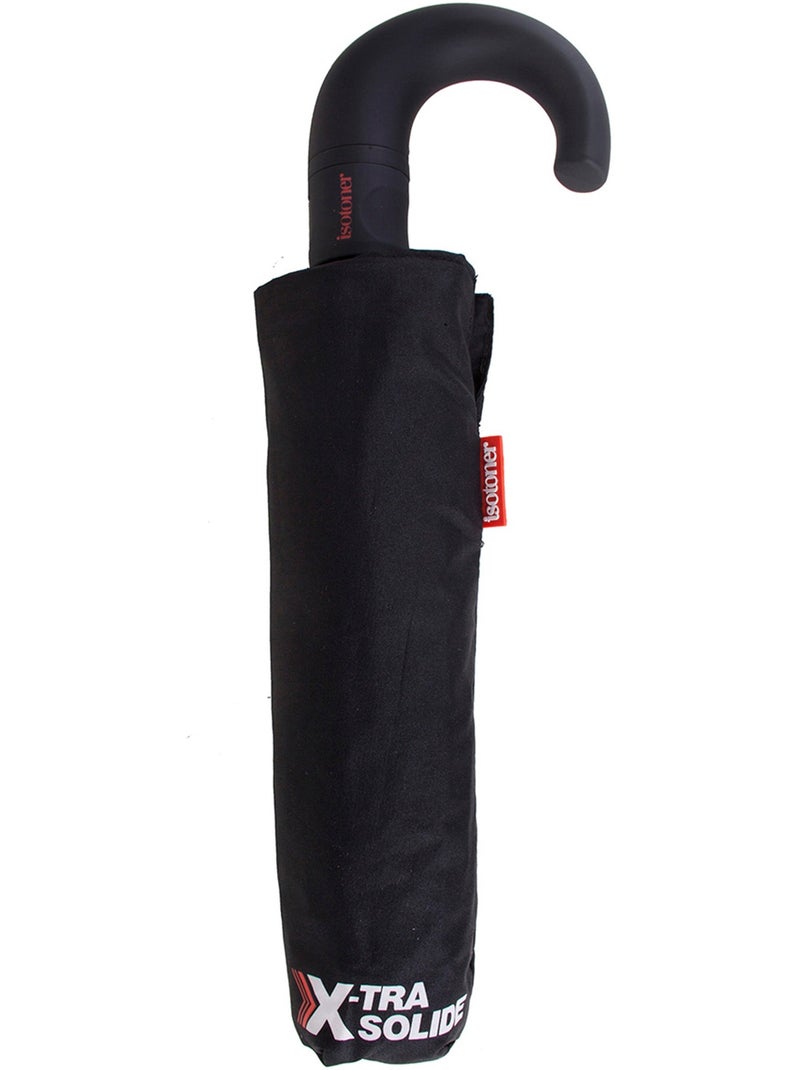 Parapluie xtra solide, déperlant, ouverture/fermeture automatique homme isotoner Noir - Kiabi