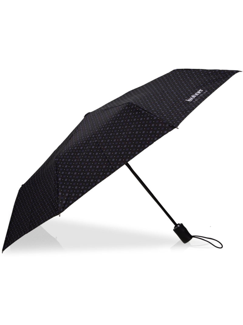 Parapluie xtra solide, déperlant, ouverture/fermeture automatique homme isotoner Noir Gris - Kiabi