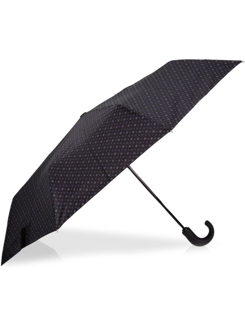Parapluie xtra solide, déperlant, ouverture/fermeture automatique homme isotoner Noir Gris - Kiabi