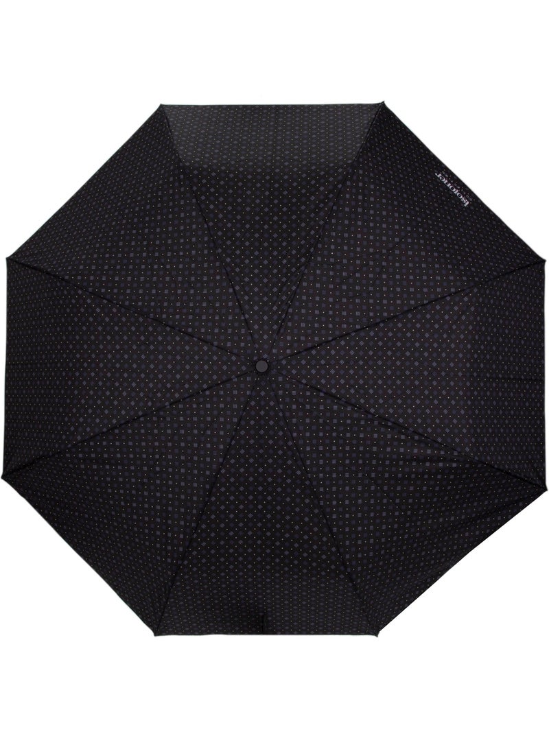 Parapluie xtra solide, déperlant, ouverture/fermeture automatique homme isotoner Noir Gris - Kiabi