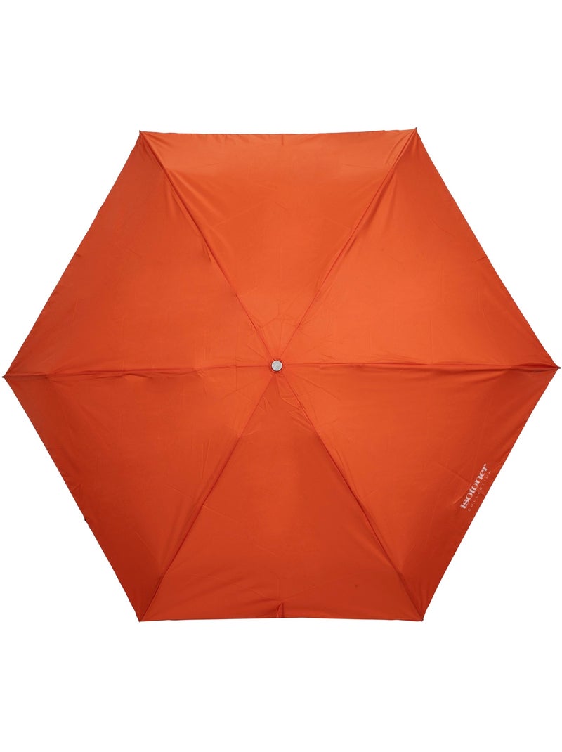 Parapluie xtra solide, mini, déperlant femme isotoner Orange - Kiabi