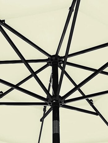 Parasol à 3 niveaux avec mât en aluminium 3 mètres