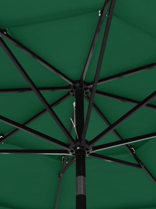 Parasol à 3 niveaux avec mât en aluminium 3 mètres - Kiabi
