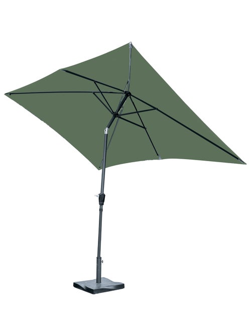 Parasol Centré et Inclinable 2 x 3 m - Kiabi Parasol Centré et Inclinable 2 x 3 m - Kiabi