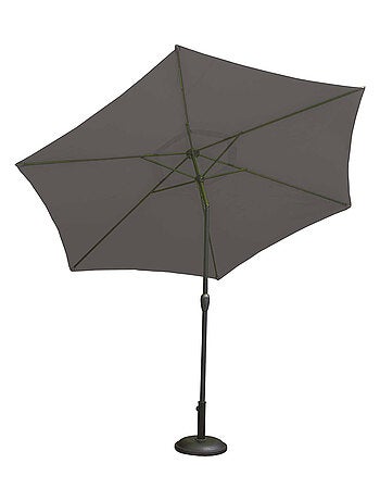 Parasol Centré et Inclinable Ø 3 m en Aluminium