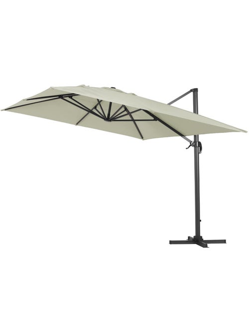 Parasol de jardin déporté en aluminium - Kiabi Parasol de jardin déporté en aluminium - Kiabi
