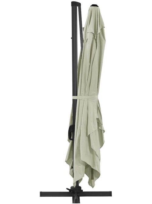 Parasol de jardin déporté en aluminium - Kiabi Parasol de jardin déporté en aluminium - Kiabi