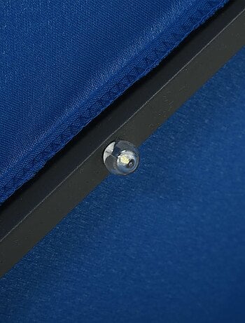 Parasol déporté Ø 300 cm avec éclairage LED