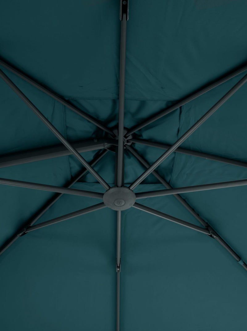 Parasol déporté carré ELEA Bleu - Kiabi