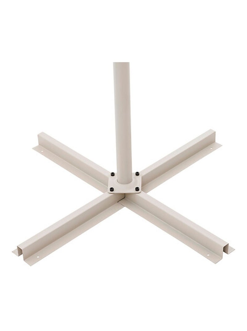 Parasol déporté carré MANOA Beige - Kiabi
