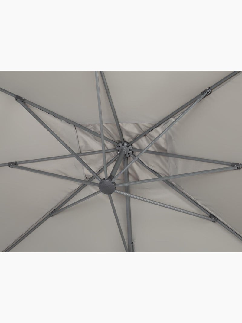 Parasol déporté Gris - Kiabi