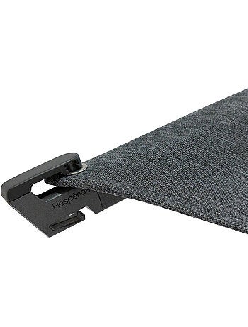 Parasol déporté rectangulaire inclinable 4x3m multi-toiles MELHIA