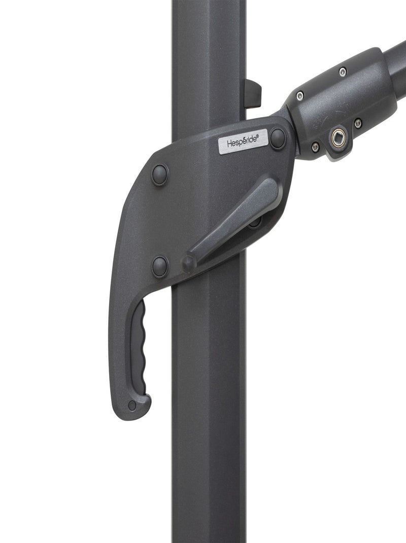 Parasol déporté rectangulaire Melhia Gris foncé - Kiabi