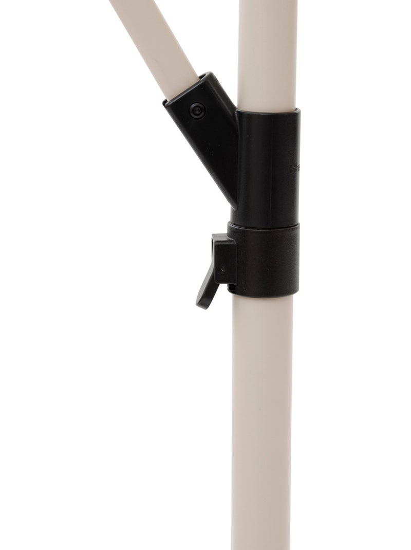 Parasol déporté rond 3m en aluminium rotation 360° MANOA Beige - Kiabi