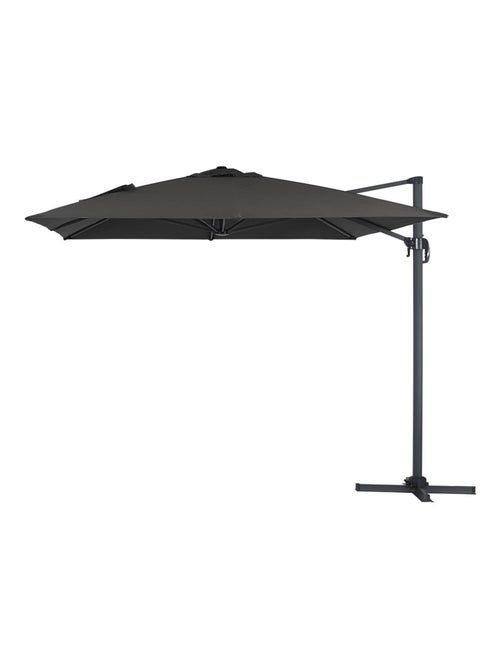 Parasol déporté "Sun 4" - 3 x 4 m - Noir - Kiabi
