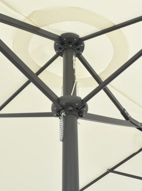 Parasol d'extérieur double toit et poteau en aluminium - Kiabi Parasol d'extérieur double toit et poteau en aluminium - Kiabi