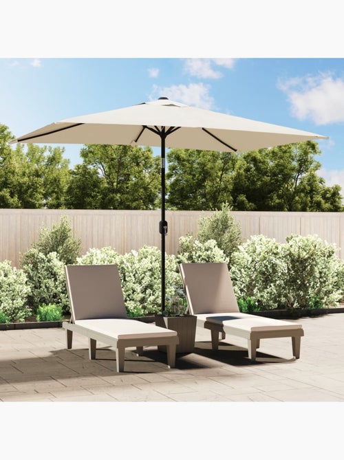Parasol d'extérieur rectangulaire inclinable - Kiabi Parasol d'extérieur rectangulaire inclinable - Kiabi
