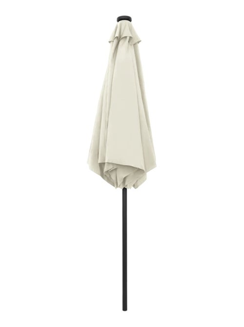 Parasol droit Ø 270 cm avec LED - Kiabi