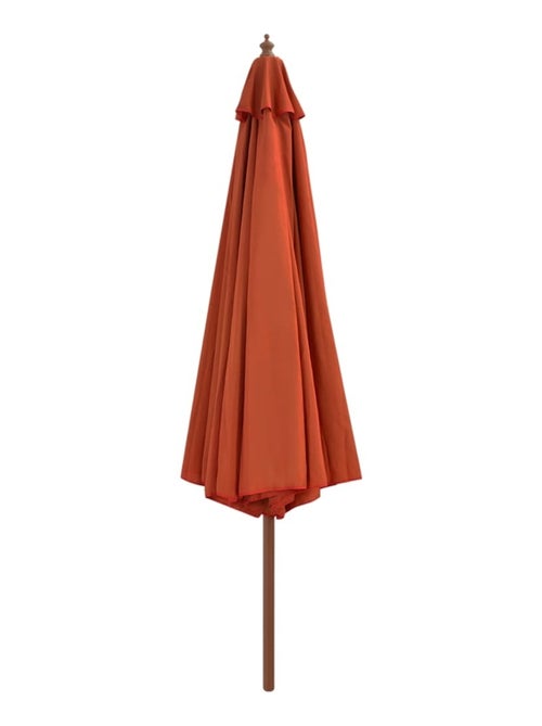 Parasol droit avec mât en bois Ø 350 cm - Kiabi