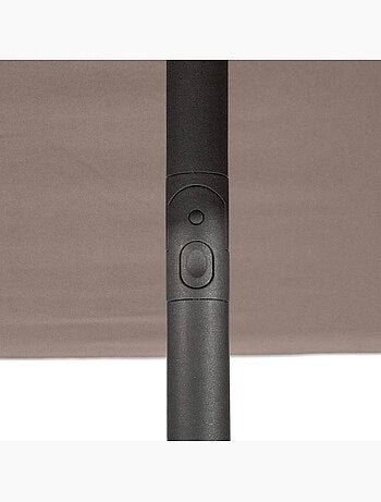 Parasol droit carré inclinable 2,5x2,5m SOYA