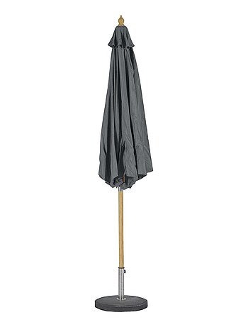Parasol droit rond en bambou Tinaei