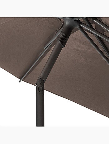 Parasol droit rond inclinable 2,7m SOYA