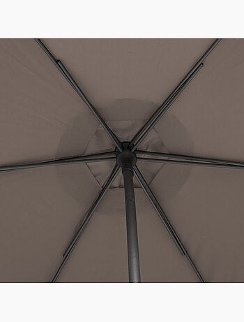 Parasol droit rond inclinable 2,7m SOYA