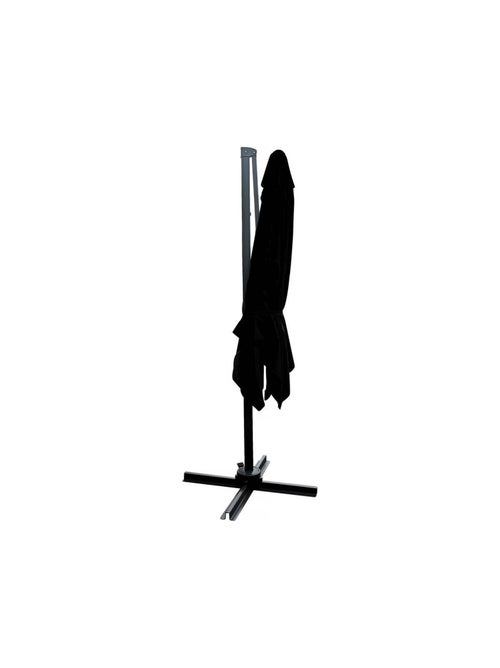 Parasol jardin déporté - 2.5 x 2.5 m - Noir - Kiabi Parasol jardin déporté - 2.5 x 2.5 m - Noir - Kiabi