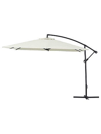 Parasol jardin déporté Alu
