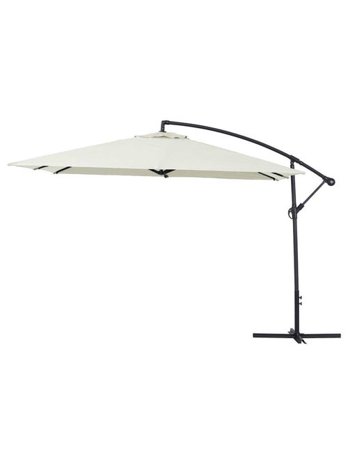 Parasol jardin déporté  Alu - Kiabi