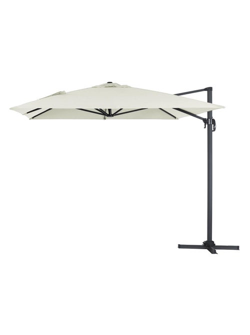 Parasol jardin déporté alu - Kiabi