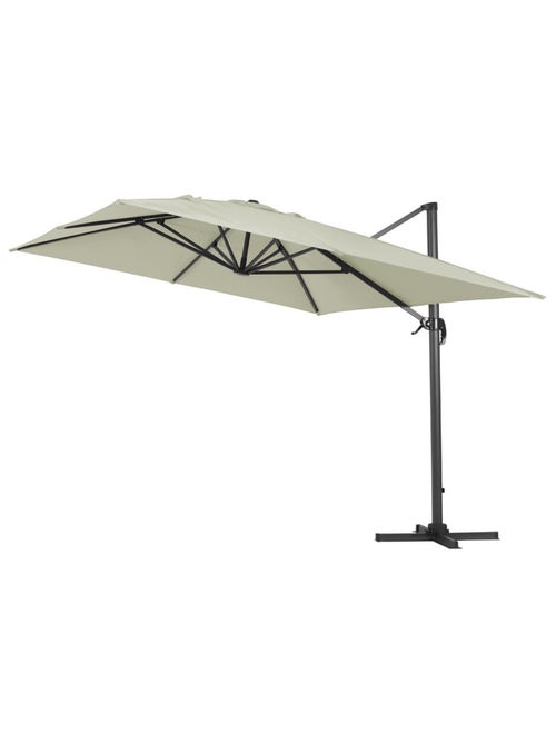 Parasol jardin déporté alu - Kiabi