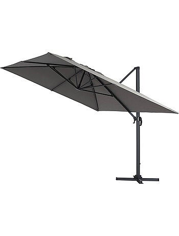 Parasol jardin déporté Alu