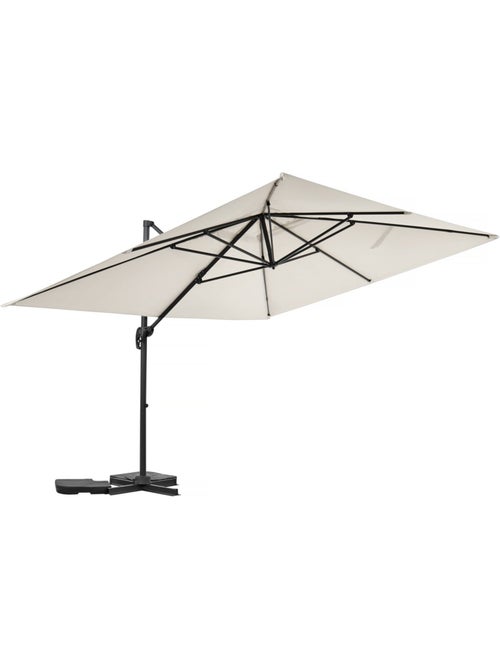 Parasol jardin déporté en aluminium - Kiabi Parasol jardin déporté en aluminium - Kiabi