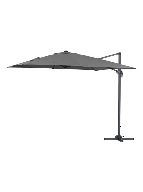 Parasol jardin déporté "Sun 3" - 3 x 3 m - Gris - Kiabi