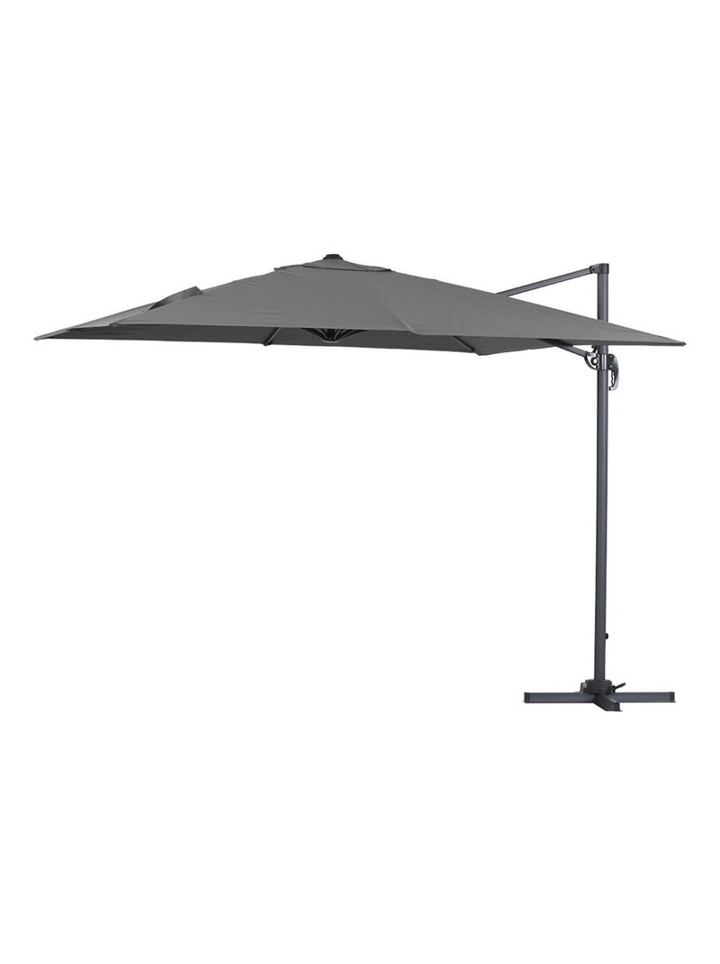 Parasol jardin déporté "Sun 3" - 3 x 3 m - Gris Gris - Kiabi