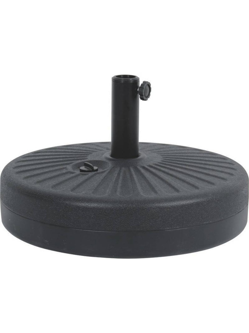 Parasol jardin droit Alu Gris - Kiabi