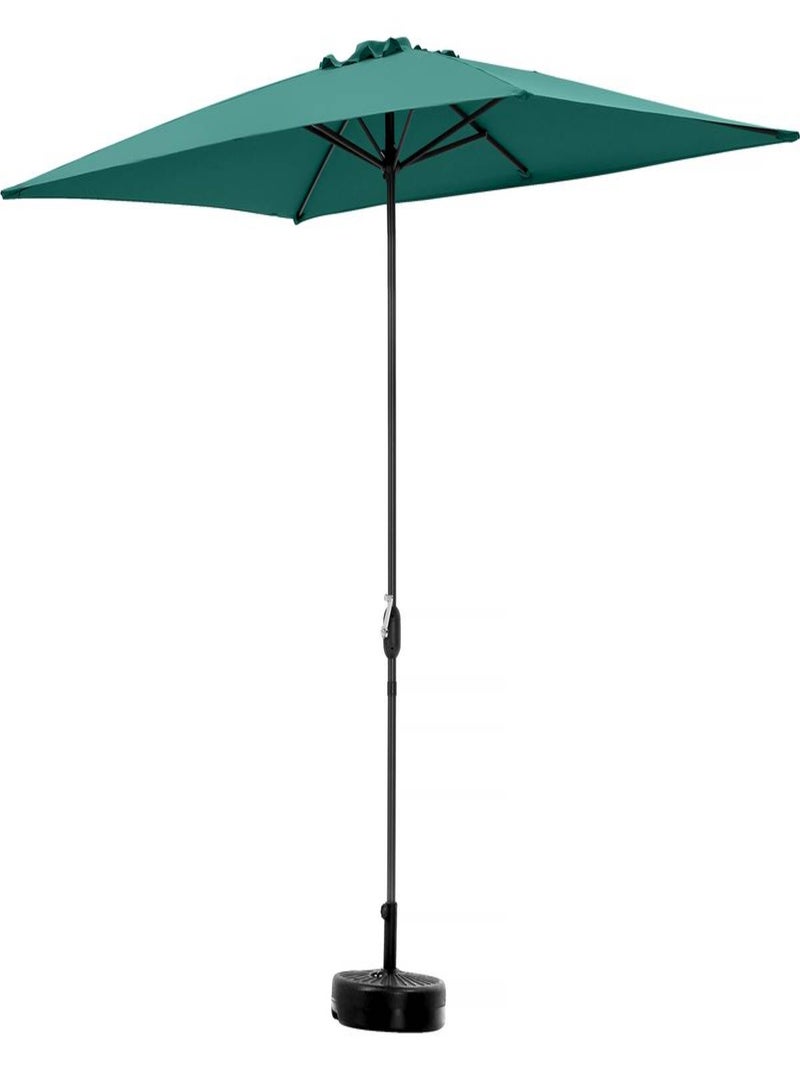 Parasol jardin "Sol 2" - Rectangle - 2 x 3 m - Vert Vert - Kiabi