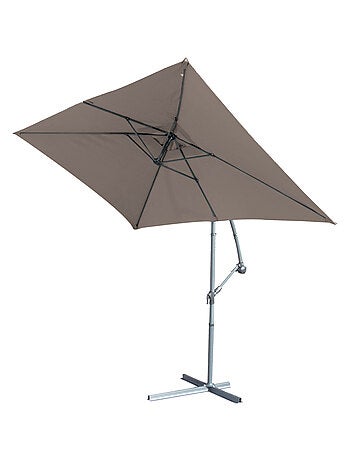 Parasol Structure Métal à Pied Déporté 3 x 2 m